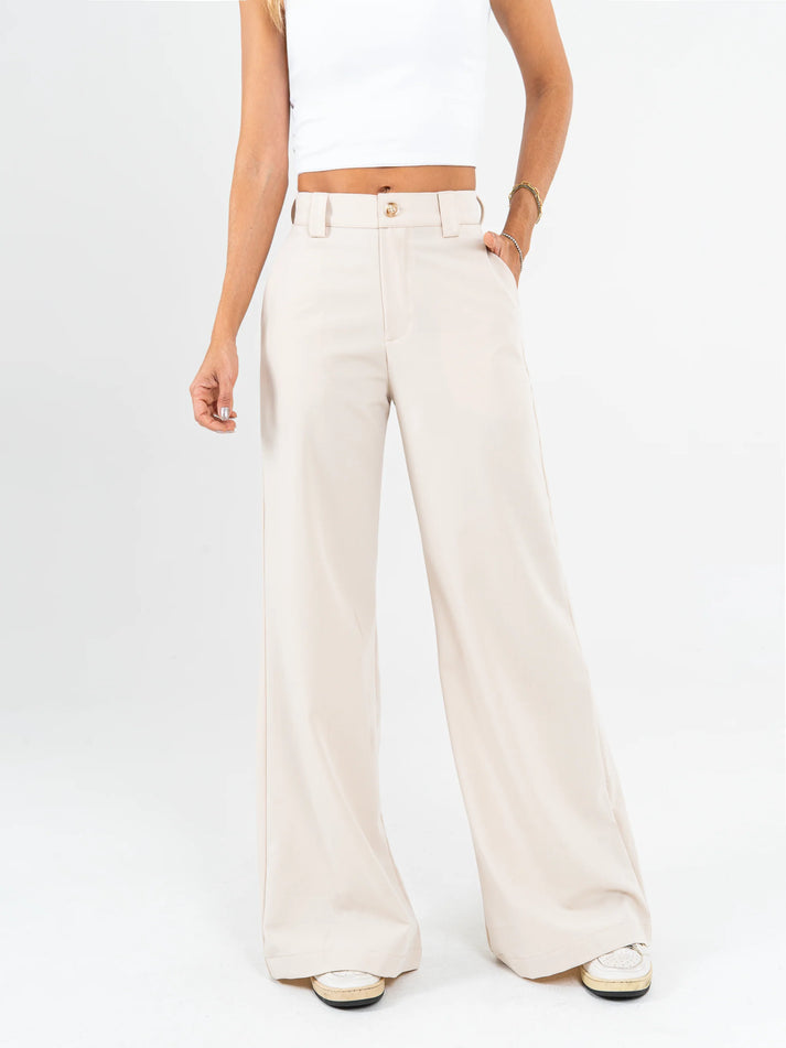 Pantalón Cintura Alta con Ajuste Perfecto