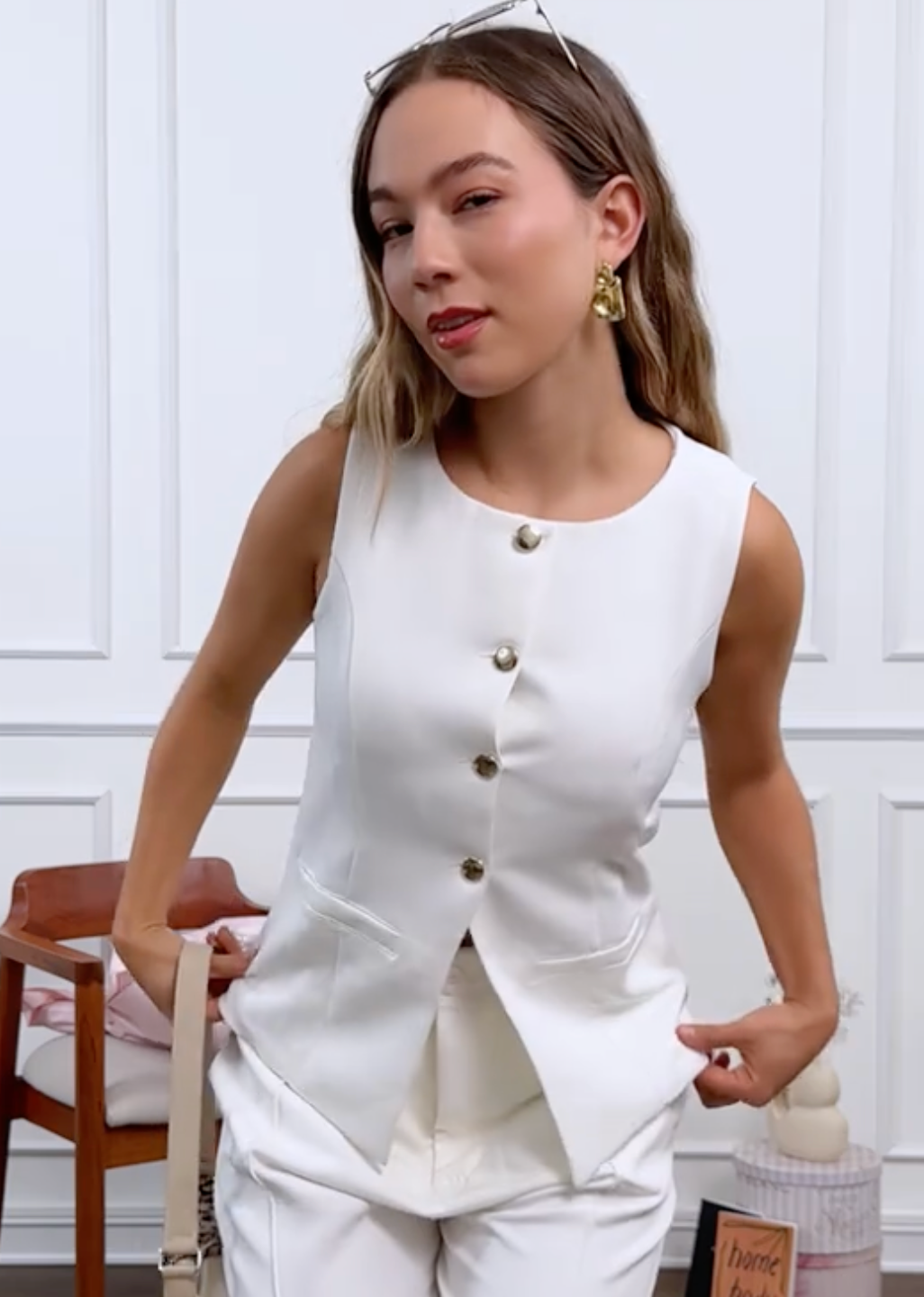 CHALECO TIPO SASTRE JIMENA