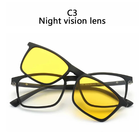 đGAFAS DE SOL MAGNETICAS  6 EN 1 đ