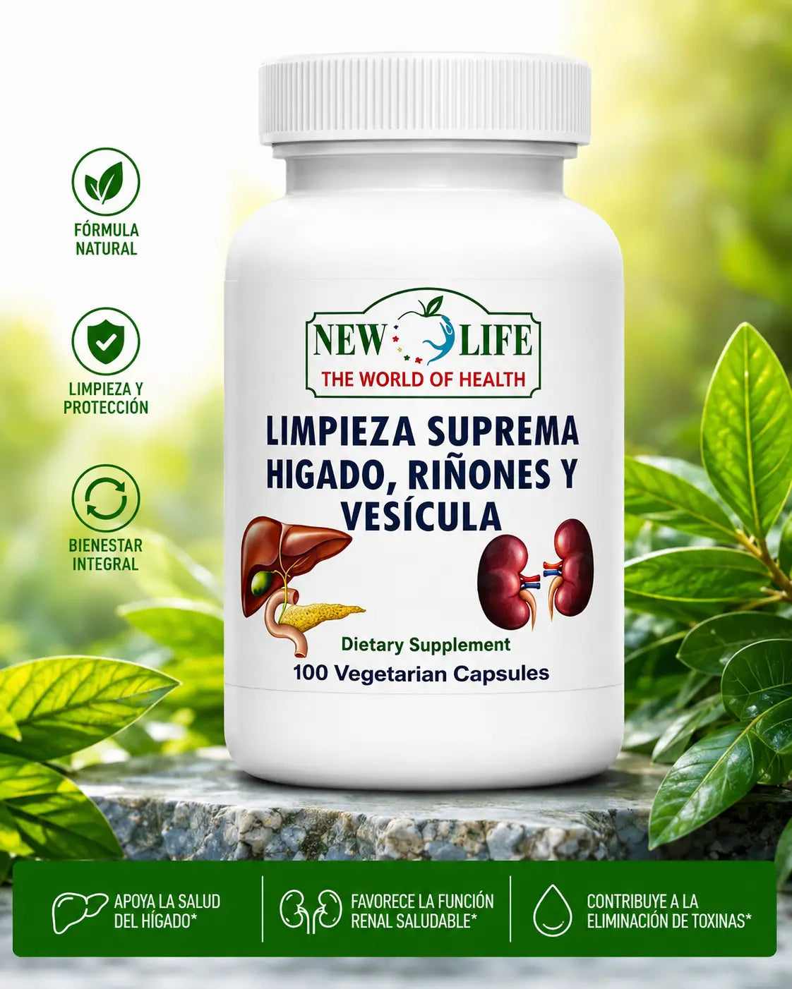 NEW LIFE- SUPLEMENTO HIGADO