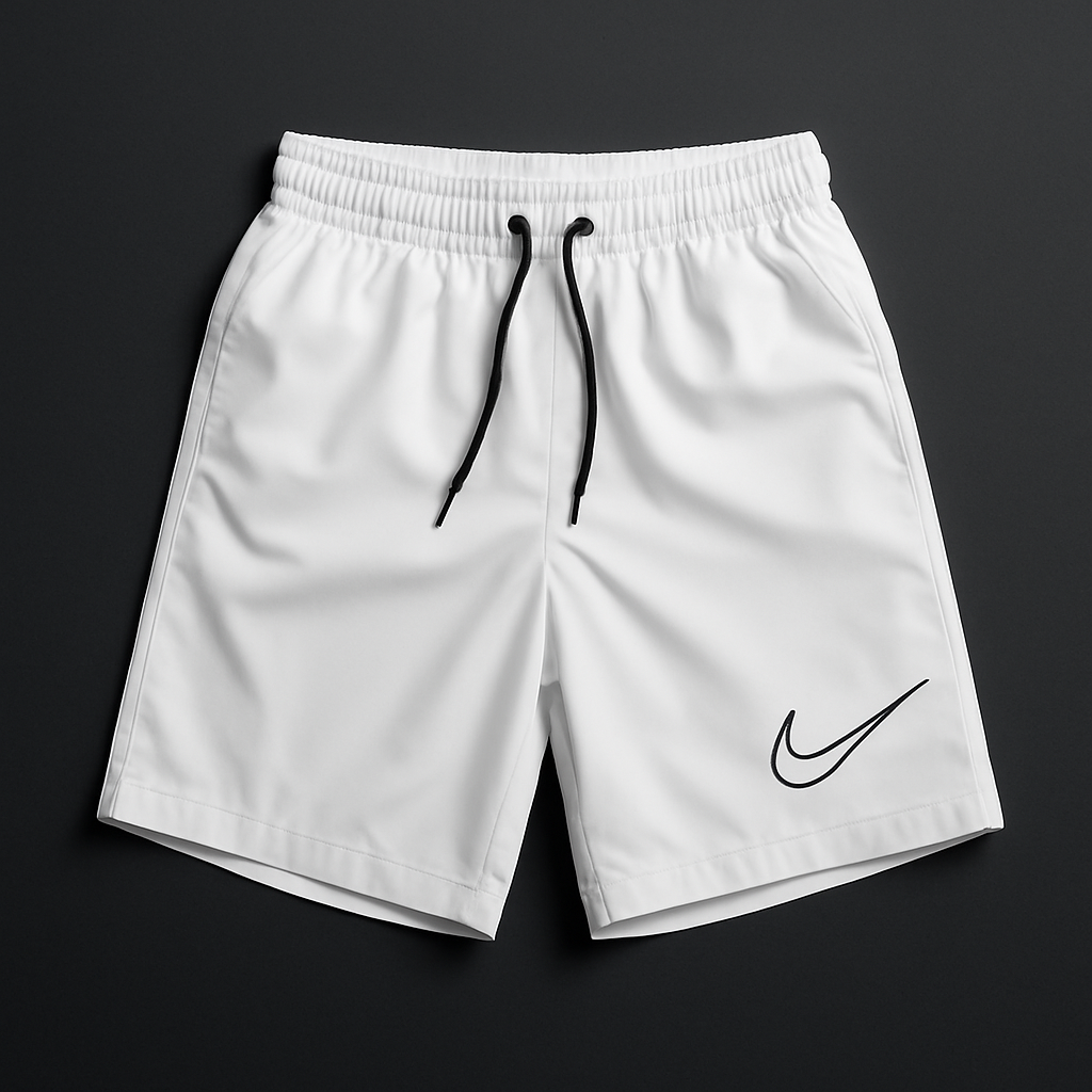 Pantaloneta Nike basic logo en pierna