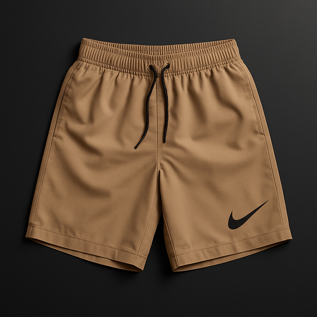 Pantaloneta Nike basic logo en pierna