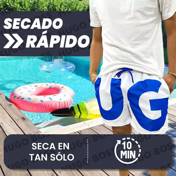 PANTALONETAS - BAÑADORES HUGO BOSS ANTIFLUIDOS - PROMOCION PACK 2-3-4