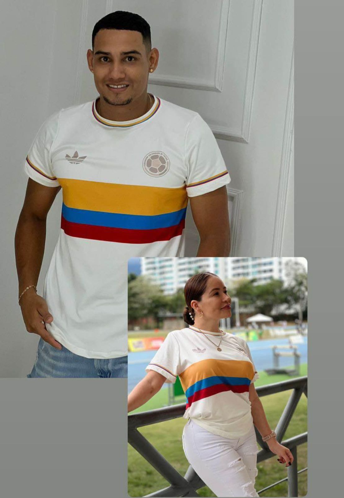 CAMISA 100 AÑOS COLOMBIA -