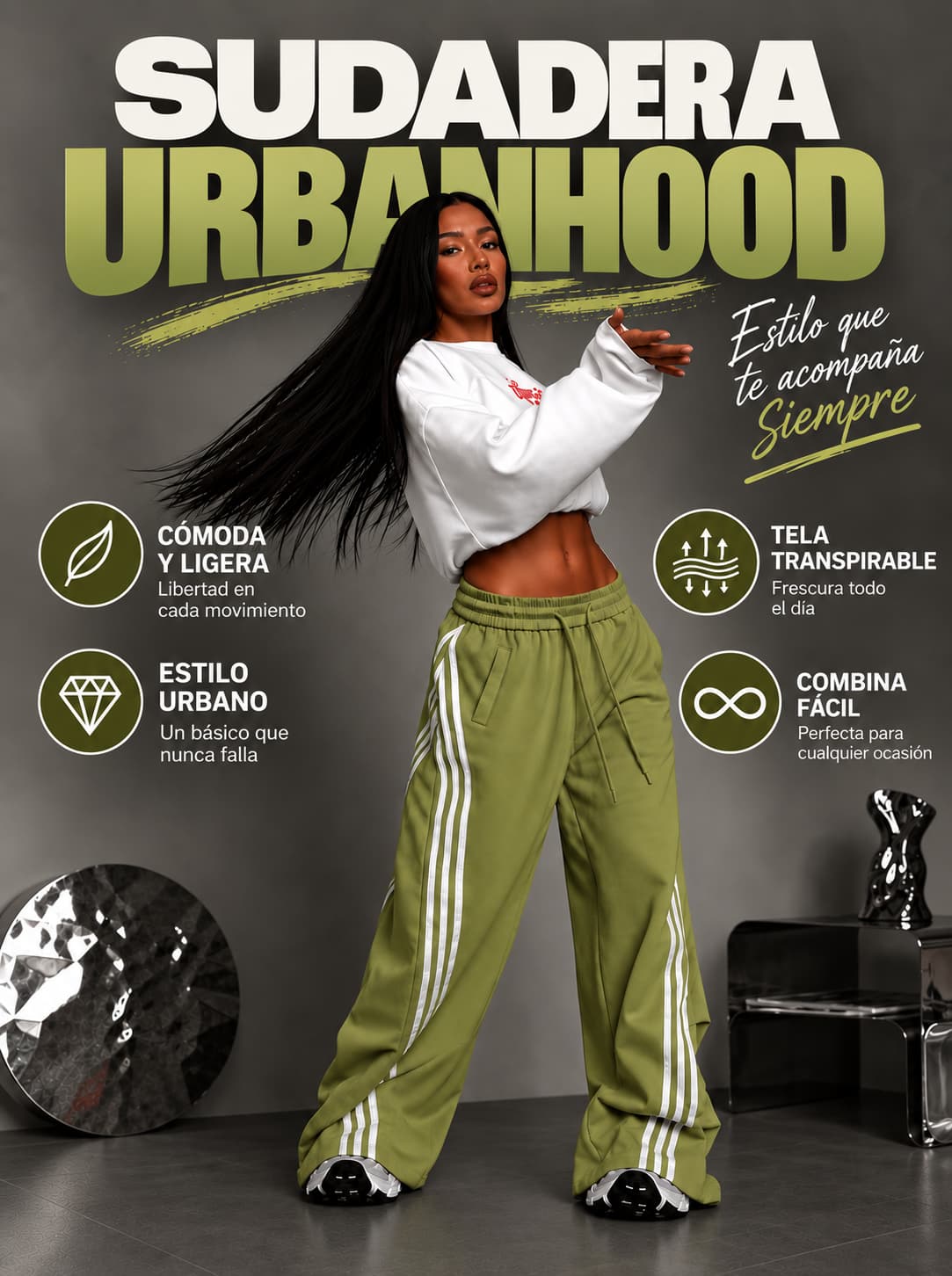 SUDADERA SUPER EXCLUSIVA UrbanHood