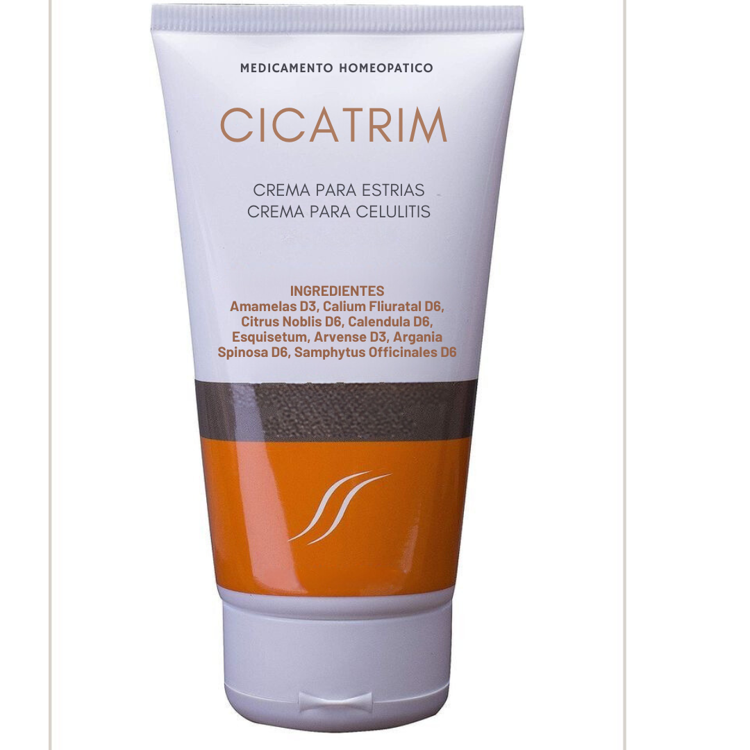 CREMA HOMEOPATICA PARA ESTRIAS Y CELULITIS CICATRIM