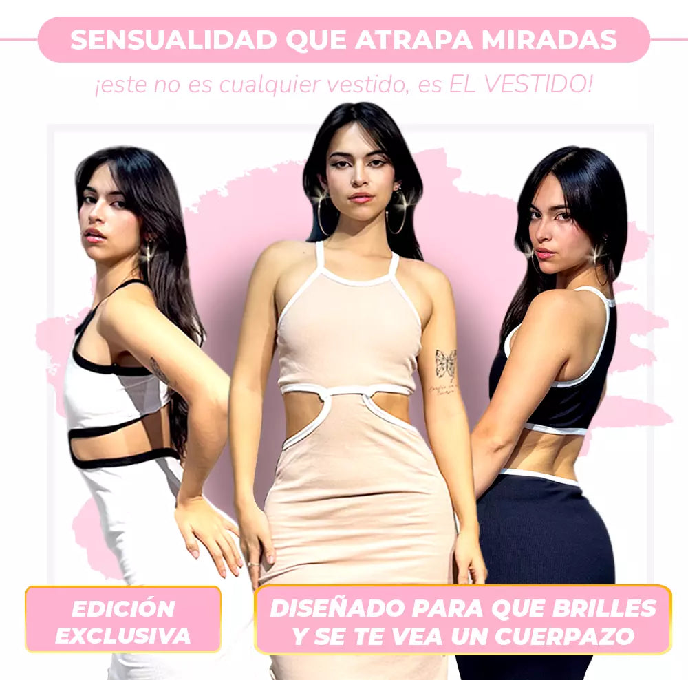 VESTIDO VALENCIA - EFECTO LIPO