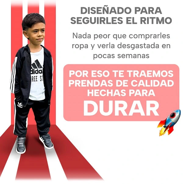 CONJUNTOS ADIDAS PARA TUS PEQUEÑOS