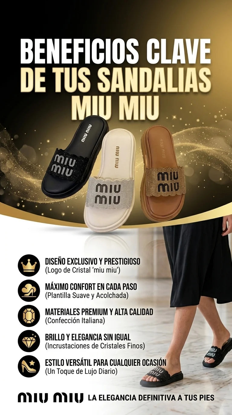 SANDALIA EXCLUSIVA MIU MIU 2