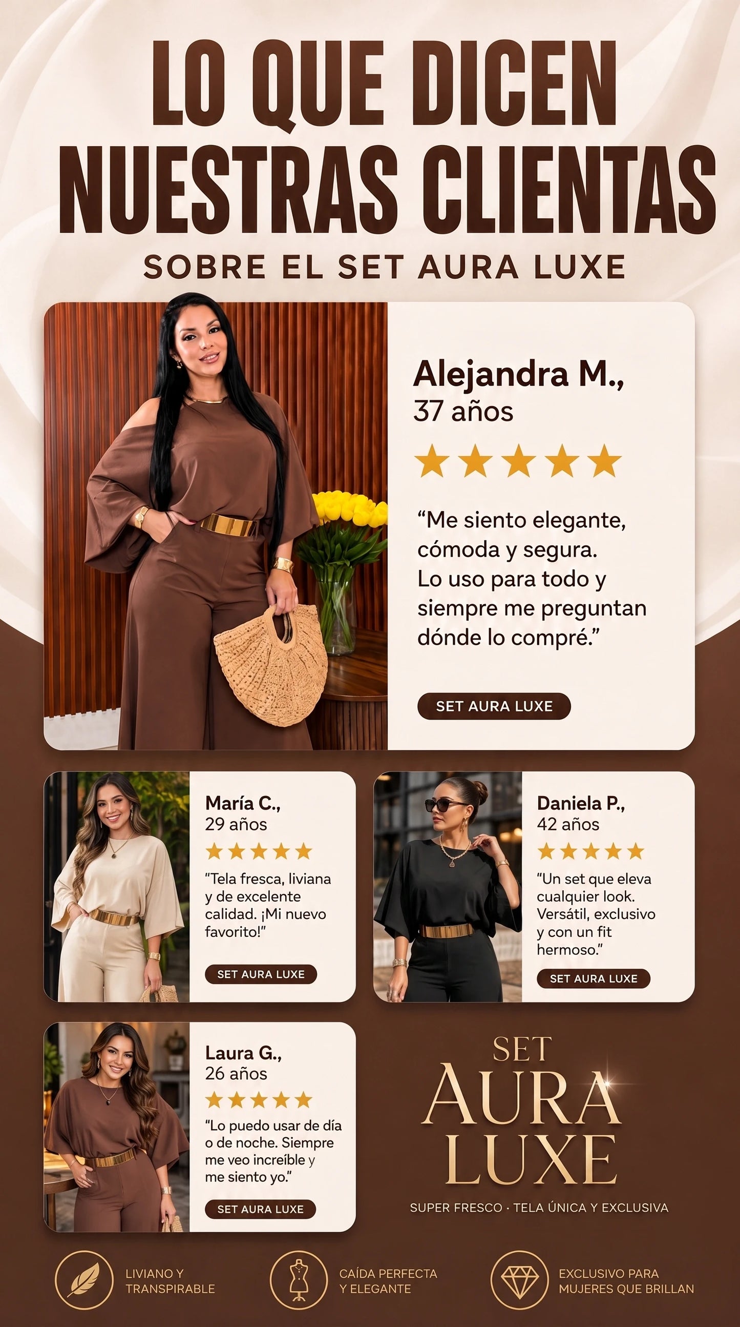 SET AURA LUXE