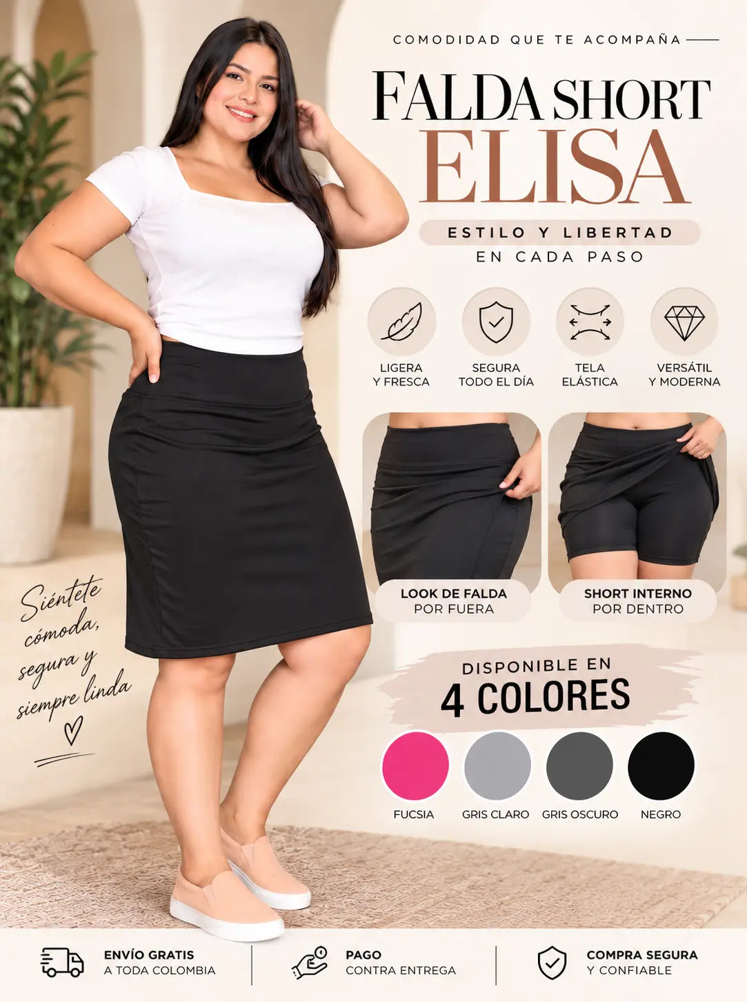 FALDA SHORT ELISA
