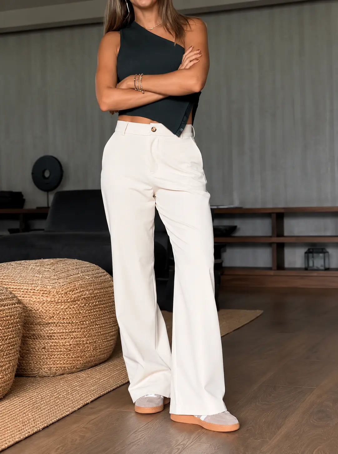 PANTALÓN CINTURA ALTA AJUSTE PERFECTO!