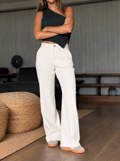 PANTALÓN CINTURA ALTA AJUSTE PERFECTO!