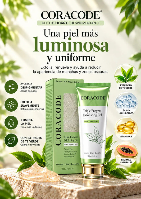 CORACODE — GEL EXFOLIANTE ACLARADOR