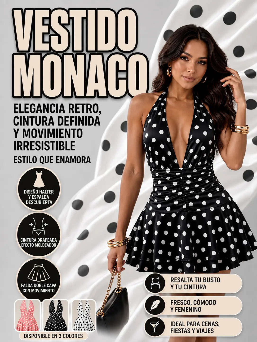VESTIDO MONACO