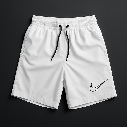 Pantaloneta Nike basic logo en pierna