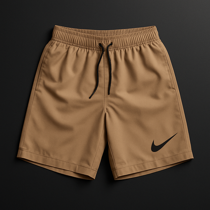 Pantaloneta Nike basic logo en pierna