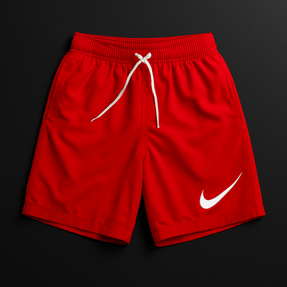 Pantaloneta Nike basic logo en pierna