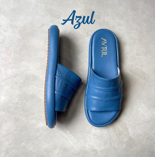 SANDALIA EN CUERO FLORESTA