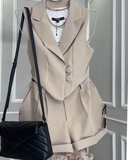 Set Short y Chaleco RIHANNA