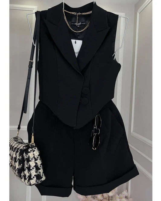 Set Short y Chaleco RIHANNA