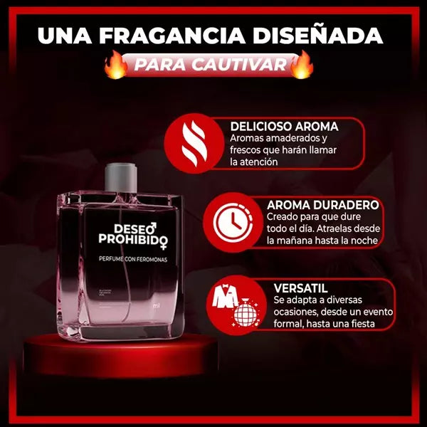 DESEO PROHIBIDO - PERFUME CON FEROMONAS