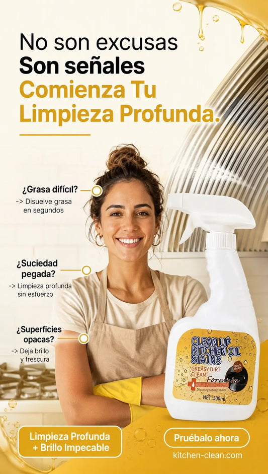 CLEAN UP KITCHEN OIL STA INS DESENGRASANTE